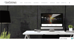 Desktop Screenshot of exceltraining.ie
