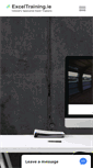 Mobile Screenshot of exceltraining.ie
